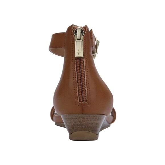 Kenneth Cole Reaction Great Viber Wedge Sandals tan brown Size 8.5 MSRP $69 - Picture 4 of 5